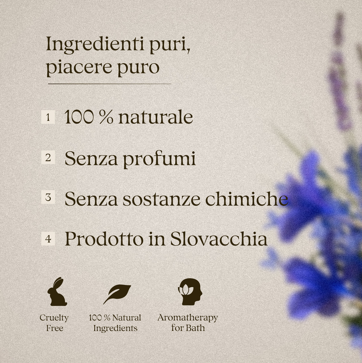 Dream Valley 50 g – tè da bagno: ingredienti puri, senza profumi, prodotto in Slovacchia