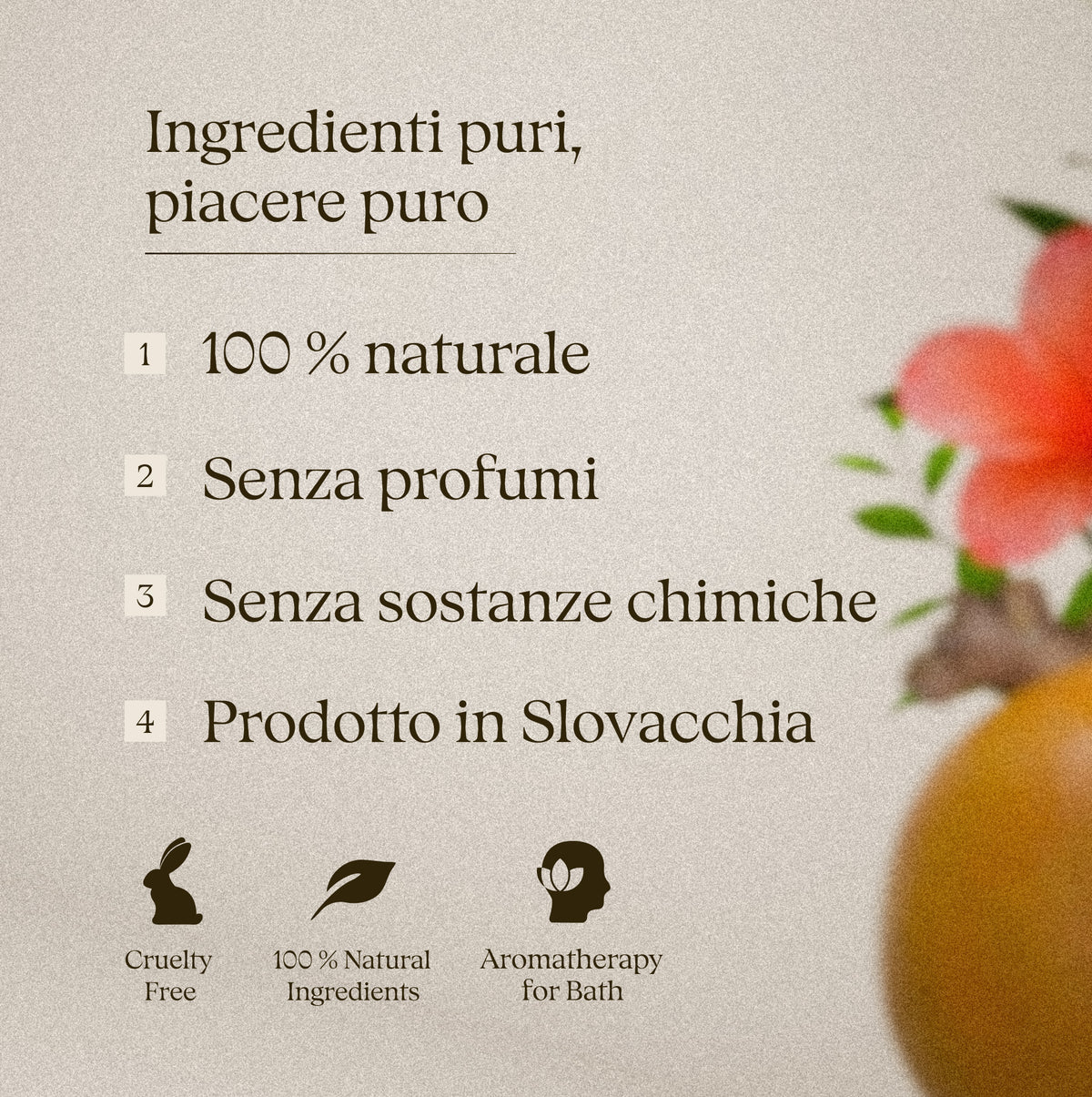 Herbal Spring 50 g – tè da bagno: ingredienti puri, senza profumi, prodotto in Slovacchia