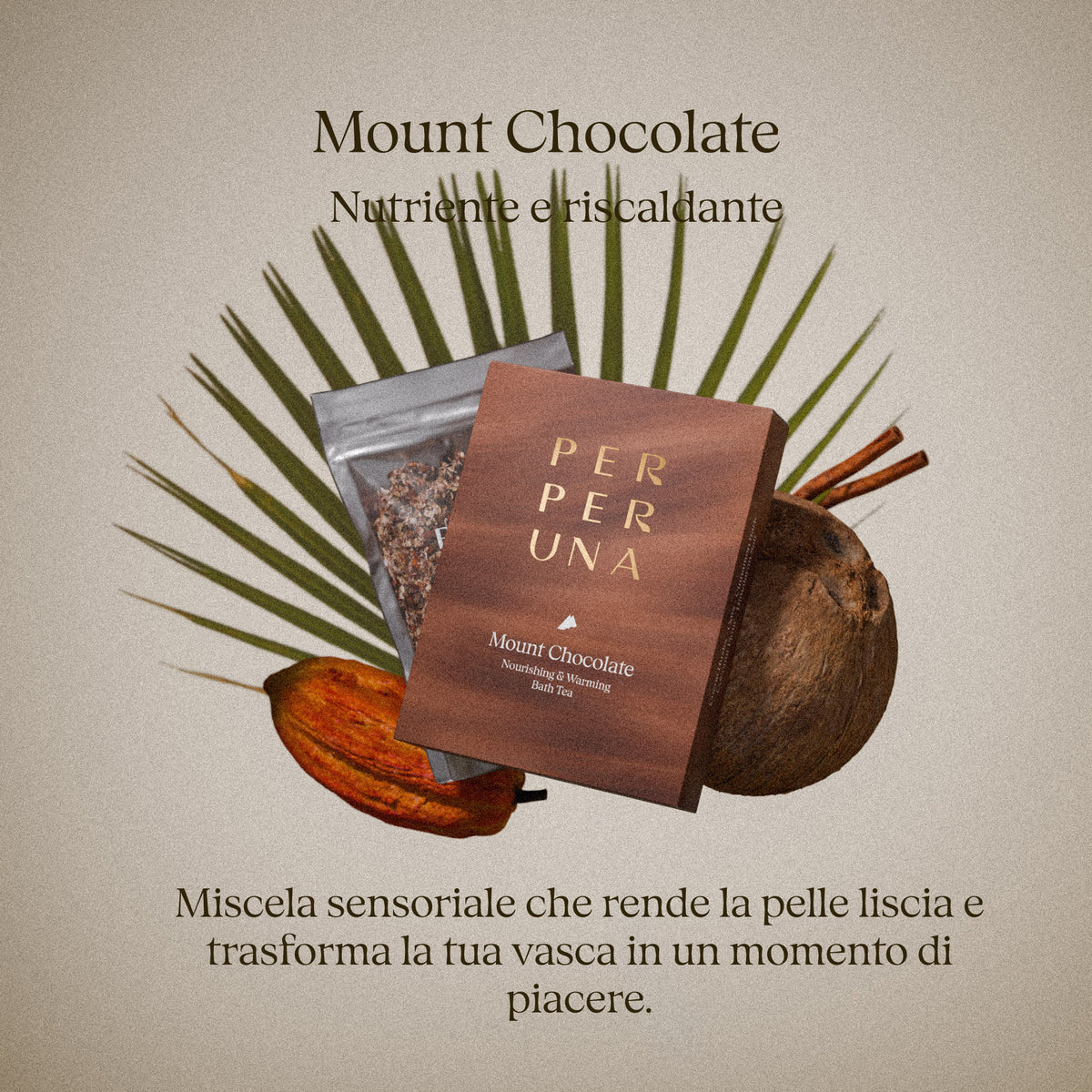 Mount Chocolate 50 g – tè da bagno: scheda della fragranza
