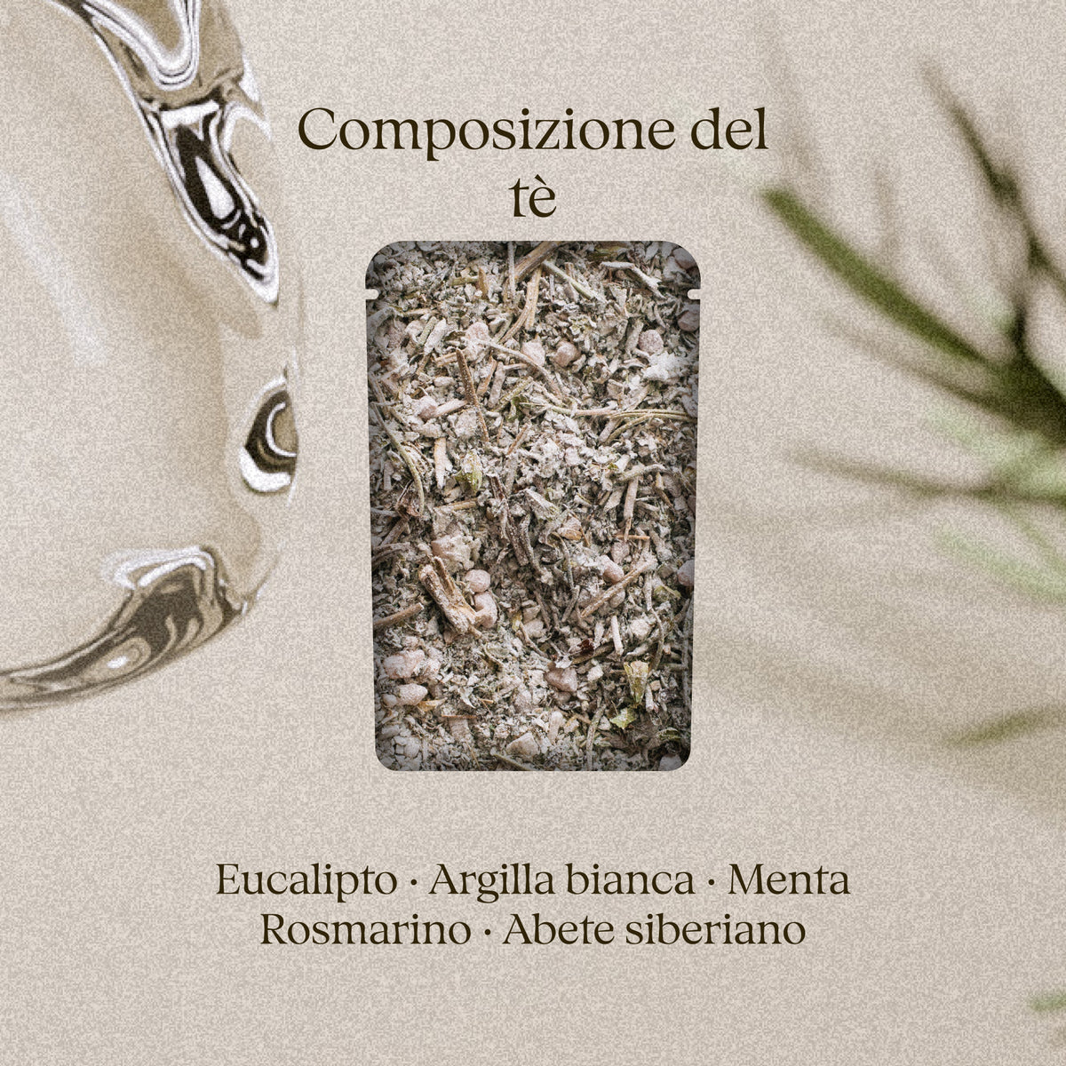 Nordic Forest 50 g – tè da bagno: composizione del tè