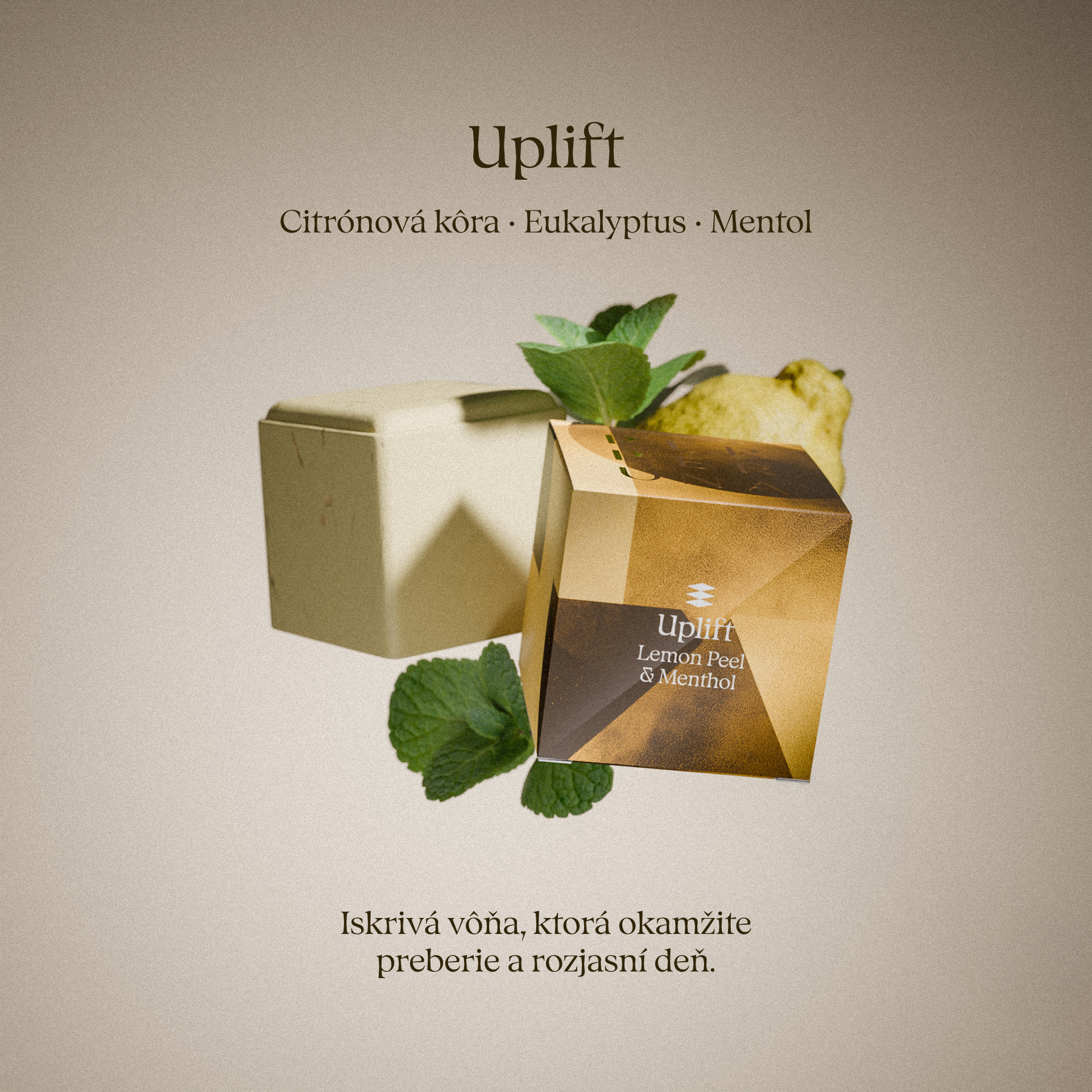 Uplift - Cubo doccia aromatico