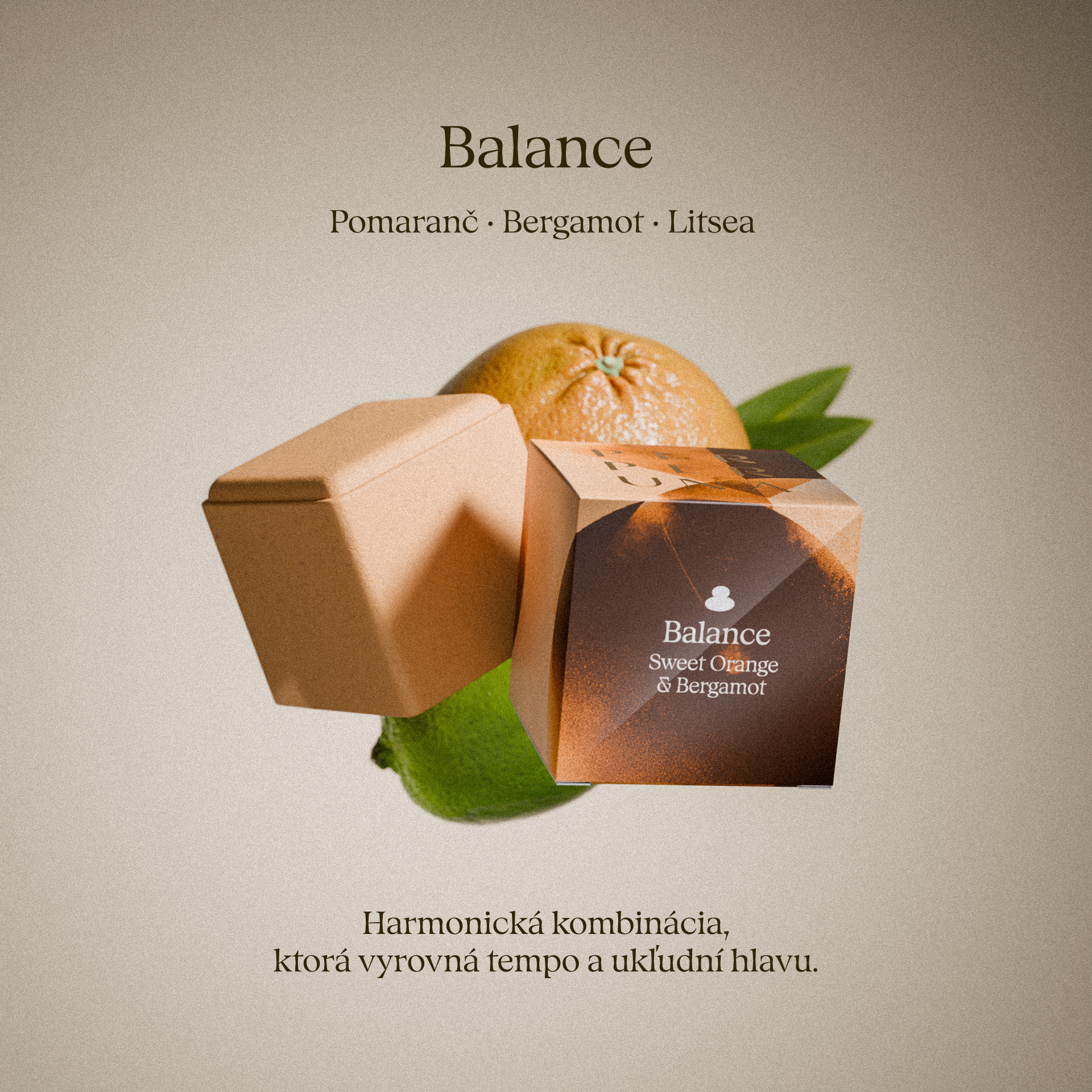 Balance - Cubo doccia aromatico