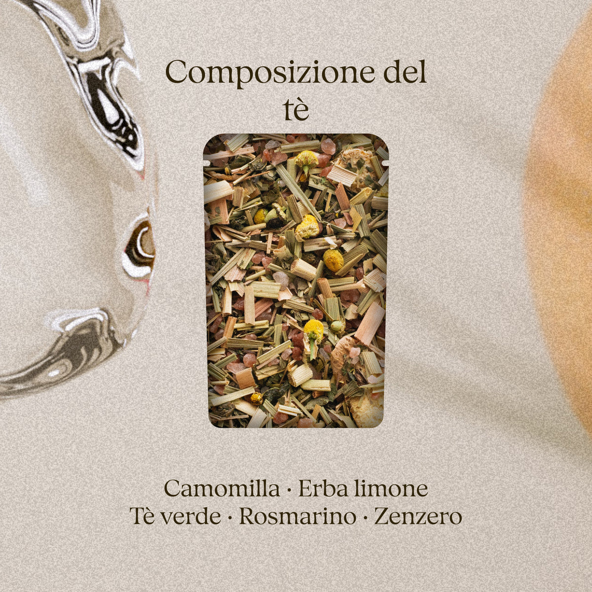 Herbal Spring 50 g – tè da bagno: composizione del tè