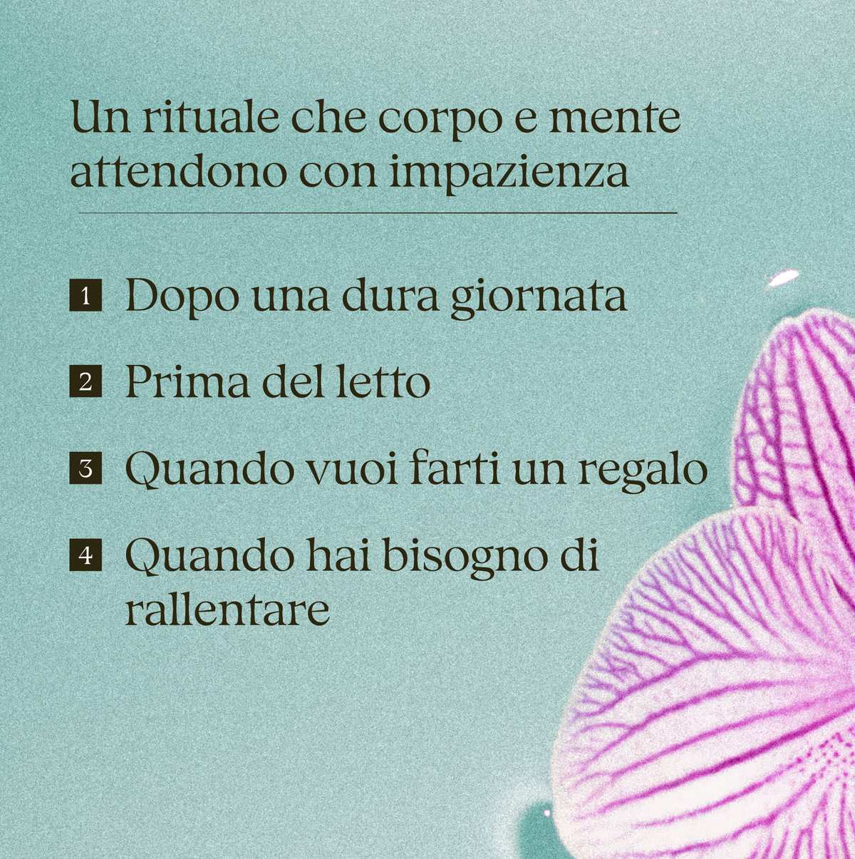 Quando usare il tè da bagno: dopo una giornata impegnativa, la sera, come regalo o per rallentare