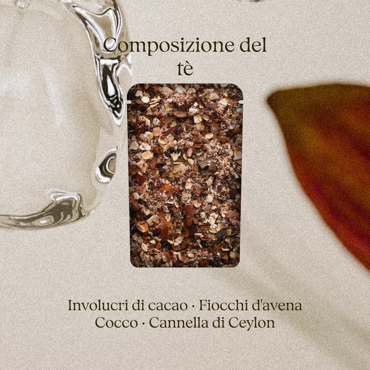 Mount Chocolate 50 g – tè da bagno: composizione del tè