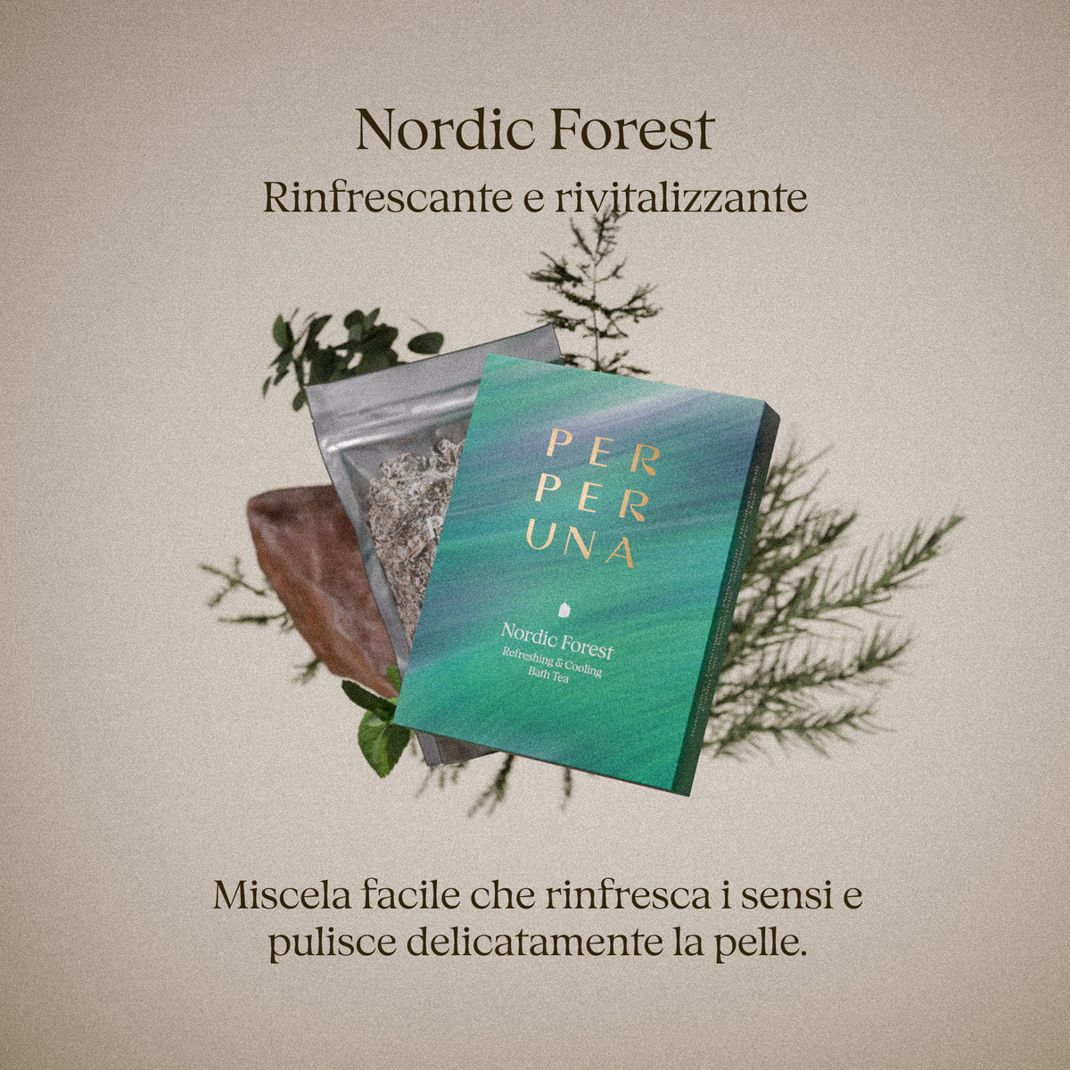Nordic Forest 50 g – tè da bagno: scheda della fragranza